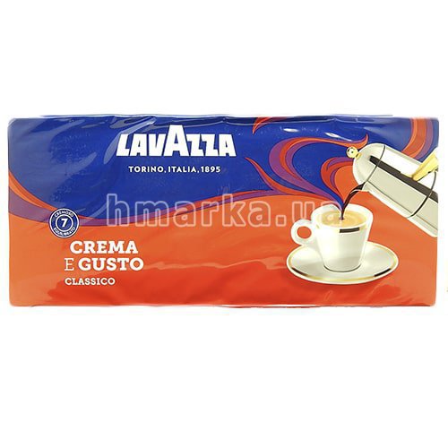 Фото Молотый кофе Lavazza Crema E Gusto, 250 г № 2