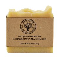 Натуральное мыло Лимон и Масло Ши Green Valerie, 100 г