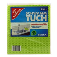 Губчатая салфетка для кухни Edeka Germany, 5 шт.