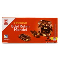 Шоколад K-Classic Edel Rahm Mandel з мигдальним горіхом, 200 г