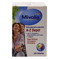 Вітаміни Німеччина Mivolis A-Z Depot 100 шт