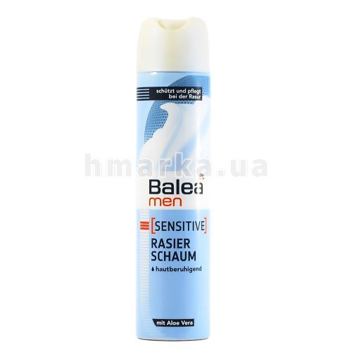 Фото Піна для гоління Balea Men "Sensitive" для чутливої шкіри, 300 мл № 5
