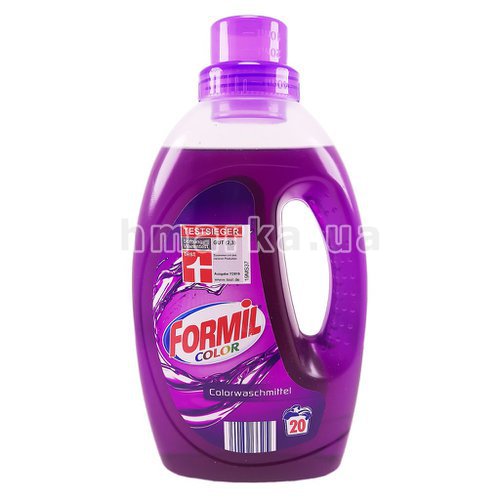 Фото Гель для прання кольрового одягу Formil Color, 20 прань, 1.1 л № 2