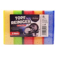 Губка для миття посуду Deluxe Topf Reiniger, 5 шт