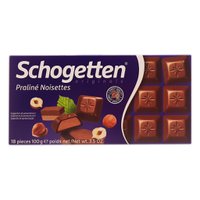 Шоколад Schogetten Праліне з Лісовими Горіхами, 100 г
