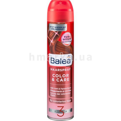 Фото Лак для волосся Balea Color & Care, 300 мл № 1