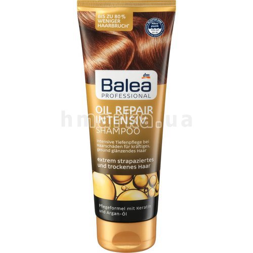 Фото Шампунь Balea Professional "Для відновленння волосся", 250 мл № 1