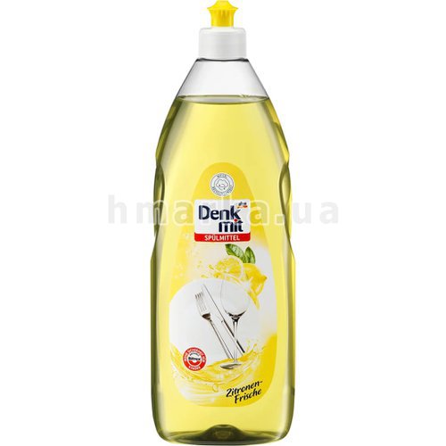 Фото Засіб для миття посуду Denkmit "Лимонна свіжість",1 л № 3