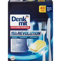 Таблетки для посудомийки Denkmit Revolution, 40 шт.
