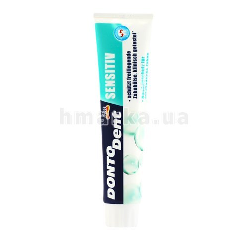 Фото Зубна паста DONTODENT Sensitive для чутливих зубів, 125 мл № 2