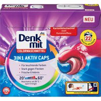 Denkmit капсули для прання кольорових речей  3IN1, 22 шт.