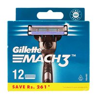 Картриджі для станка Gillette Mach3, 12 шт.