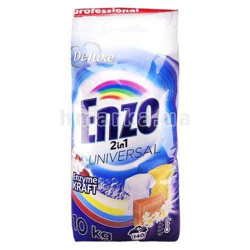 Фото Порошок для прання Enzo Universal, 10 кг № 1
