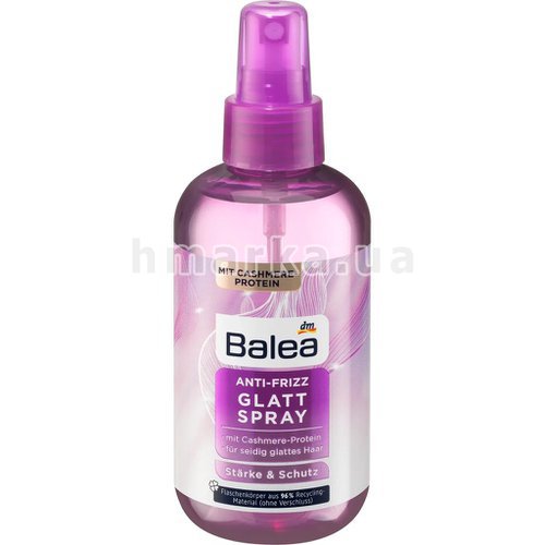 Фото Спрей для волос Balea Anti-Frizz Smooth Spray, 200 мл № 1