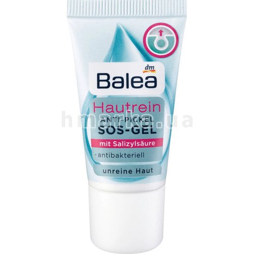 Фото Гель проти прищів SOS Balea skin clean, 15 мл № 5