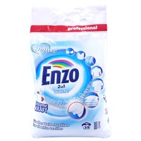 Порошок для прання білої та світлої білизни Enzo на 35 прань, 2,45 кг