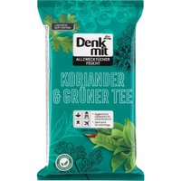 Серветки для прибирання DenkMit Коріандр і Зелений чай, 50 шт.