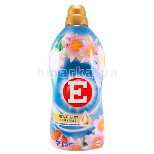 Фото Кондиціонер для прання Е Аромотерапія Квітка Лотоса з мигдальною олією на 66 прань, 1.65 л № 1