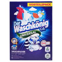 Універсальний порошок для прання Waschkonig Universal, 55 прань, 3,575 кг
