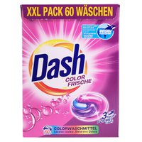 Капсули для прання кольорової білизни Dash Свіжість кольору, 60 шт.