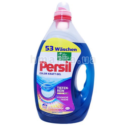 Фото Гель для прання Persil Color Kraft-Gel на 53 прання, 2.65 л № 1