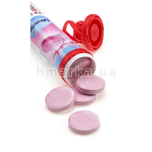 Фото Вітаміни Залізо + вітамін С у формі шипучих таблеток, 20 шт., 82 г № 3