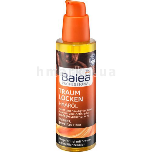 Фото Масло для волосся Balea Professional Dream Curls для кучерявого волосся, 100 мл № 1
