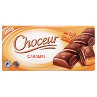 Немецкий молочный шоколад Choceur Карамель, 200 г