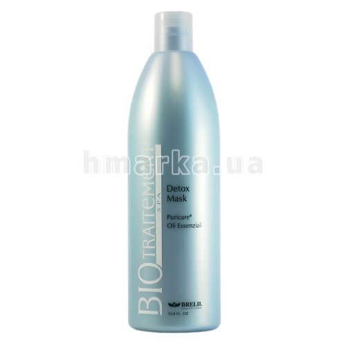 Фото Маска для волосся Brelil Bio Traitement "Detox Розслабляюча на основі ефірних олій", 1 л № 1