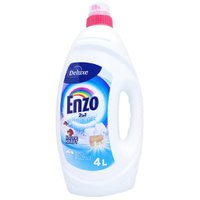Гель для прання білих речей Enzo 2 in 1 White Gel, на 100 прань, 4 л