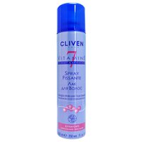Лак для волосся Cliven "7 вітамінів" екстрасильної фіксації, 250 мл