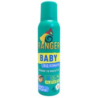 Спрей-защита от насекомых Ranger Baby, 2 часа защиты, 150 мл