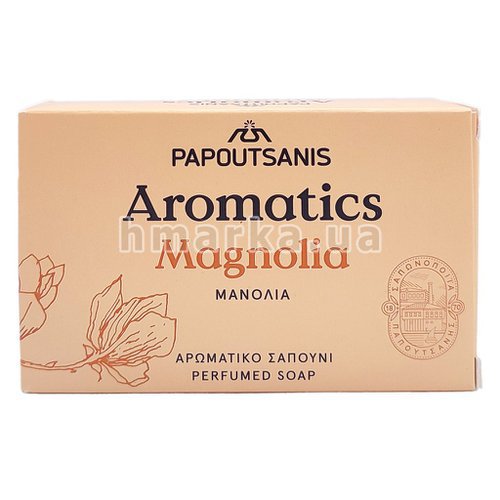 Фото Парфумоване мило Aromatics Magnolia "Магнолія", 100 г № 1