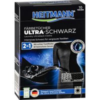 Салфетки-красители Heitmann Ultra Black 2в1, ультрачерные, 10 шт.