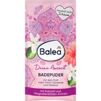 Аромат-пудра для прийняття ванни Balea з квітковим ароматом гарденії та гібіскуса, 60 г