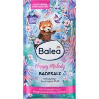 Сіль для ванн Balea Happy Melody з квітково-фруктовим ароматом, 80 г
