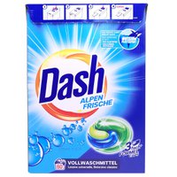 Капсули для прання кольорової білизни та світлої білизни Dash Альпійська Свіжість, 60 шт.