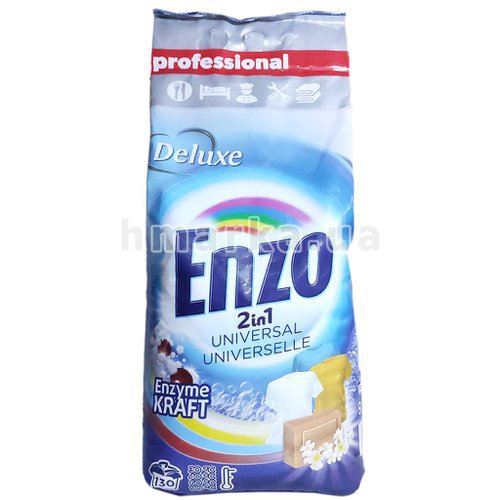 Фото Порошок для прання Enzo універсальний, на 130 прань, 9.1 кг № 1