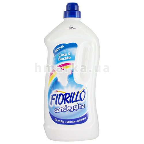 Фото Відбілювач для прання + засіб для прибирання Fiorillo, 1,85 л № 1
