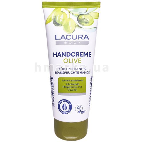 Фото Крем для рук Lacura з оливковою олією для сухої шкіри, 100 мл № 1