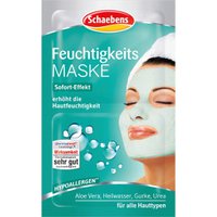 Зволожуюча маска для обличчя Schaebens миттєвої дії,  2 х 5 мл