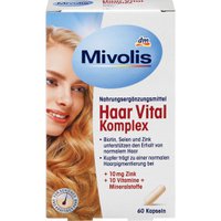 Комплекс витаминов для красивых волос Mivolis Vital Hair Complex, 60 капсул (Германия)