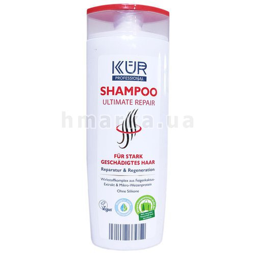 Фото Шампунь Kur Professional для дуже пошкодженого волосся, 300 мл № 1