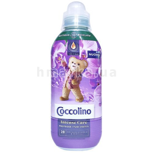 Фото Кондиціонер для білизни Coccolino "Фіолетова Орхідея і Чорниця", на 28 прань, 645 мл № 1