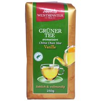 Чай зелёный Westminster Grüner Tea с ароматом ванили, 250 г