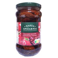 В'ялені помідори Nasza Spizarnia з журавлиною і зеленню, 270 г
