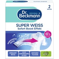 Відбілювач Dr.Beckmann Super Weis Супер Білий, 2 пакетики по 40 г