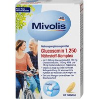 Глюкозамін 1.250 Mivolis для опорно-рухового апарату в капсулах, 40 шт (Німеччина)