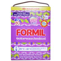 Пральний порошок Formil Color для кольорової білизни, на 80 прань, 5.2 кг