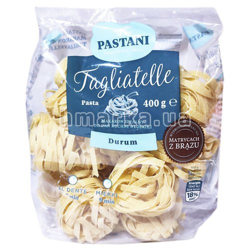 Фото Итальянская лапша-гнезда Pastani Faglialelle из твердых сортов пшеницы, 400 г № 1